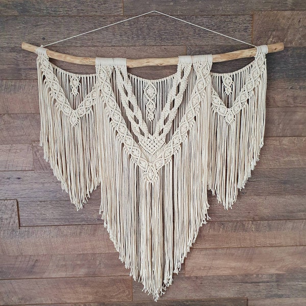 XXL- Makramee Wanddeko Wandbehang - NALA -Wall Hanging MACRAME big macrame