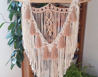 Makramee-Wanddeko Wandbehang Wall Hanging MACRAME