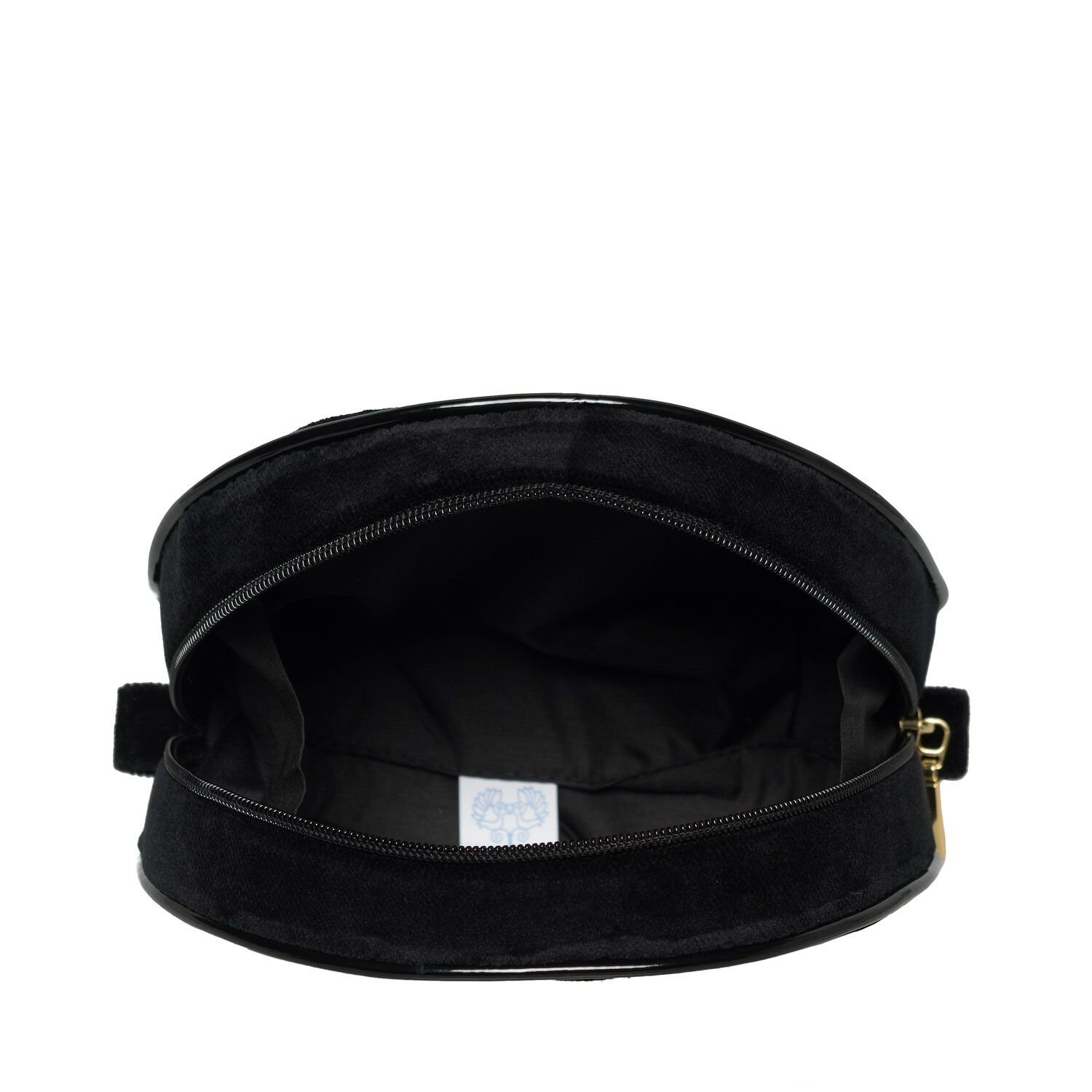 Velvet cosmetic bag Waltz. Golden thread. Silk Etsy