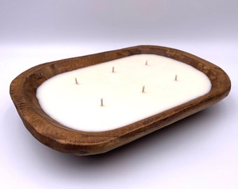 The "Arizona" MEDIUM Dough Bowl Candle - Six Wick