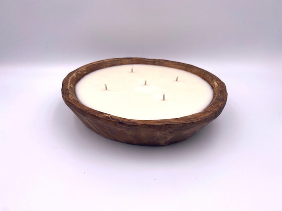 The Round Dough Bowl Candle - Handmade Soy Wax Candle