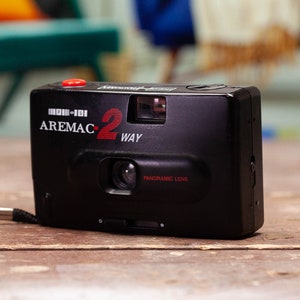 Aerac 2way panoramic point and shoot 35mm film camera -lomography style