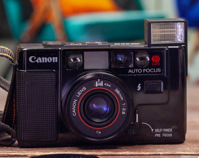 Canon AF35M Sure Shot Point and Shoot 35mm Film Camera With Etsy