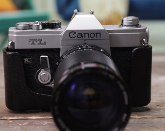 Canon TL QL: 35mm Film Camera With 50mm Lens