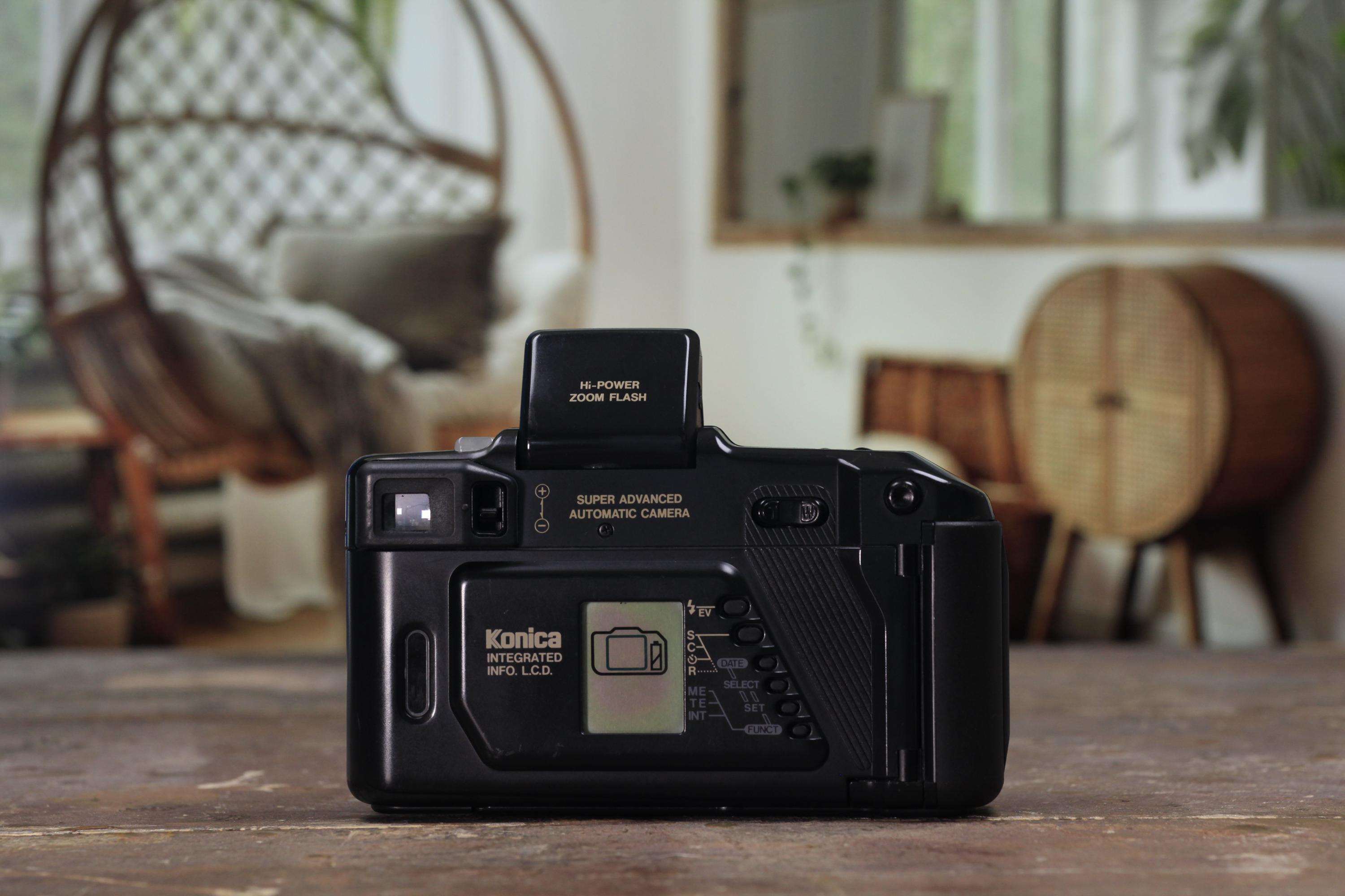 Konica Z-up 80 コンパクトフィルムカメラ コニカ Z-up 80 スーパーズームフィルムカメラ、ヴィンテージ