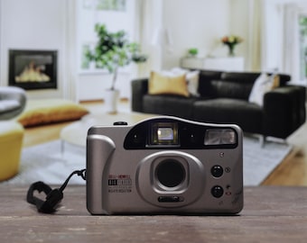 Câmera de filme Bell and Howell Big Finder 35 mm - Aponte e dispare, foco automático