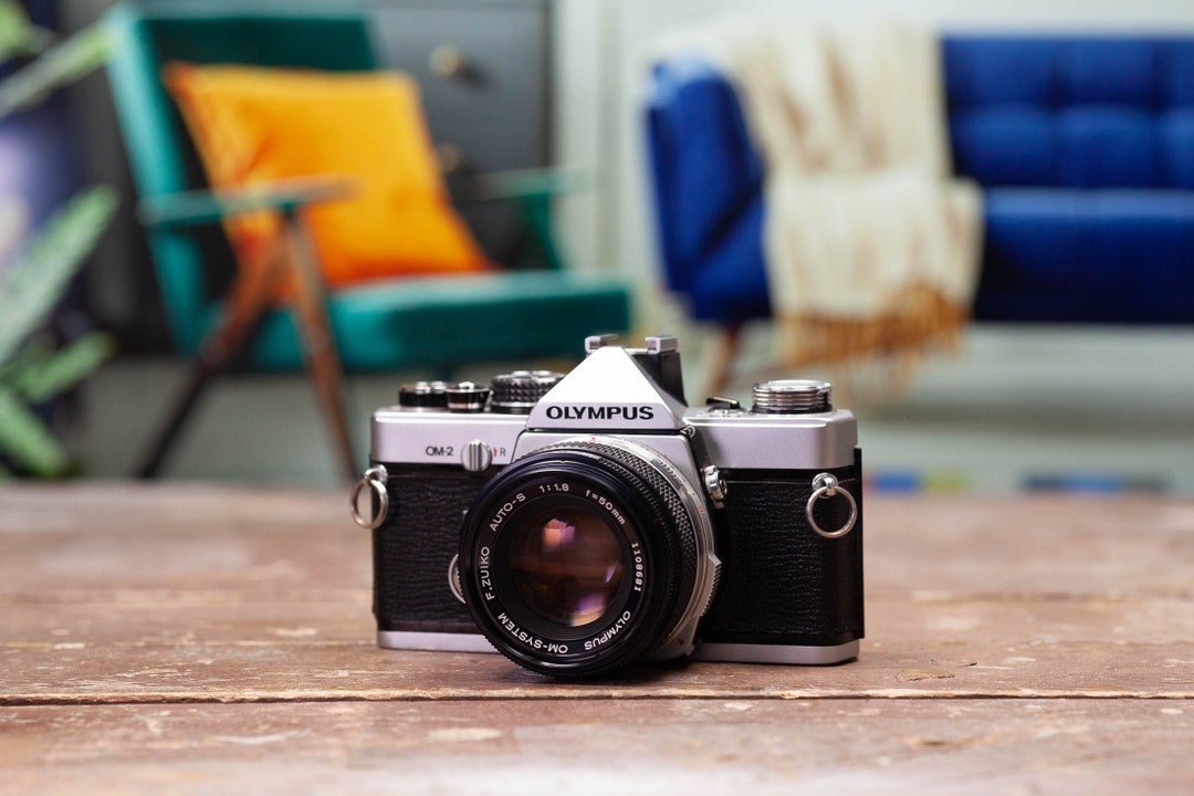 Olympus OM2 Professional 35mm SLR Film Camera W/50mm F1.8 Etsy