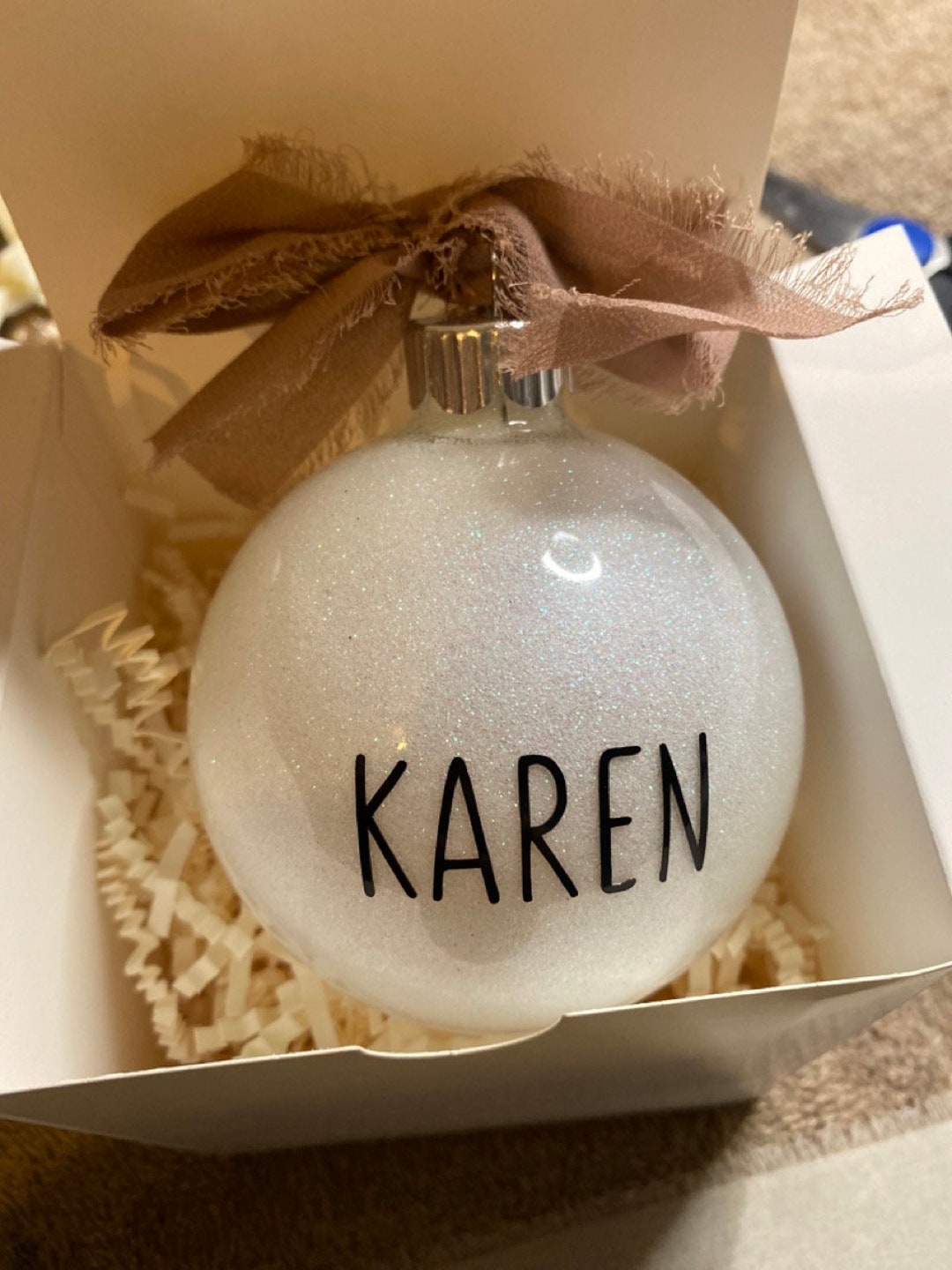 Personalized Christmas Ornaments Etsy