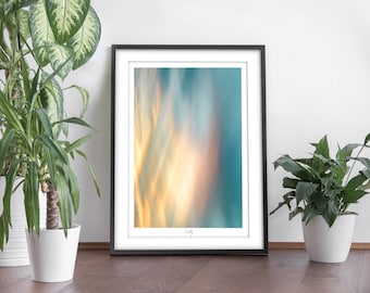 ICM Abstract Photography Print &quot;Flame&quot;. 20x14 in.