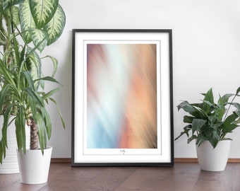 ICM Abstract Photography Print &quot;Diffusion&quot;. 20x14 in.