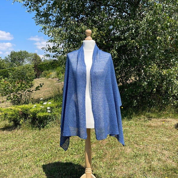 shawl for royal blue dress