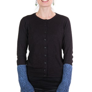 Manchettes et poignets pour l'hiver, tricotés en baby alpaga, laine d'agneau et cachemire, taille unique pour femme 17 couleurs au choix image 8