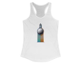 Rocket Golf Blast Off Tank Top | Women's Racerback