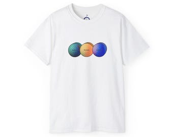Camiseta unissex de algodão ultra