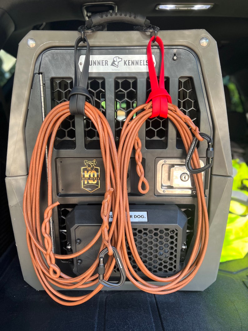 Leather K9 Tracking Lead K9 Long Line Tracking Line Etsy