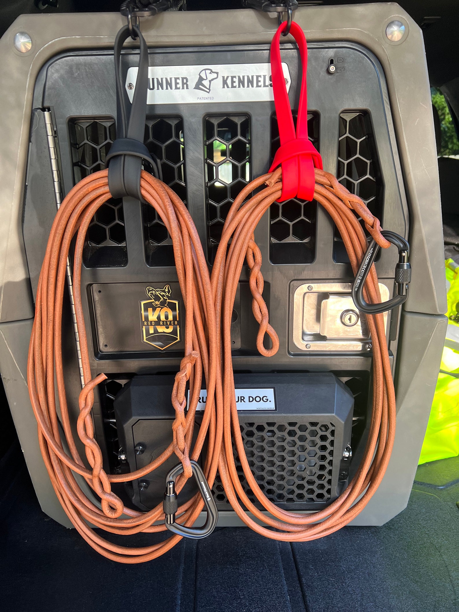 Leather K9 Tracking Lead K9 Long Line Tracking Line Etsy