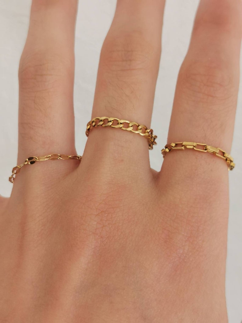 Bague Chaine Basile main image 1