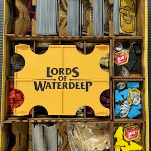 Lord&#39;s of Water Deep Quest Card Tray at Cliffwatch Inn Holder Board Games Gaming Accessories
