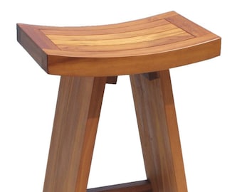 The Original 30" Tall Asia® Teak Bar Stool