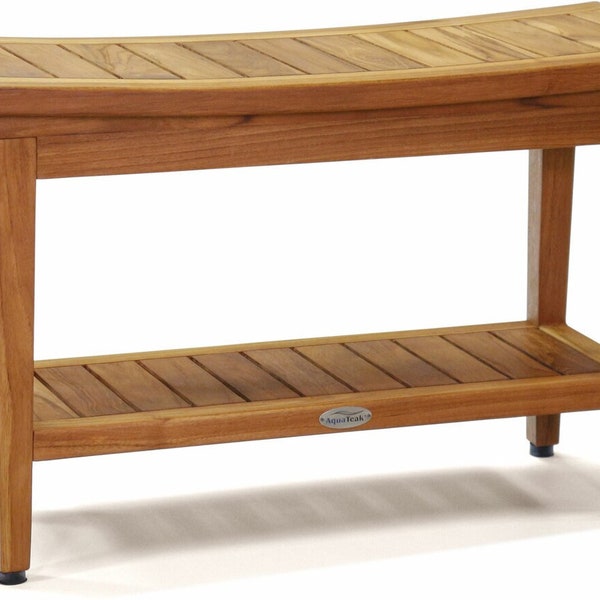 Teak Shower Bench - Etsy