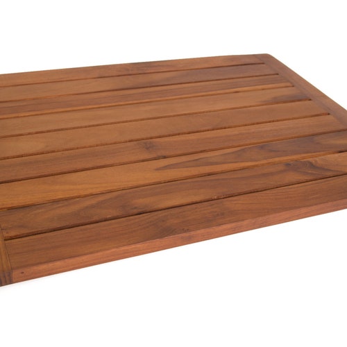 The Original Grate™ Teak Bath Shower Mat Etsy
