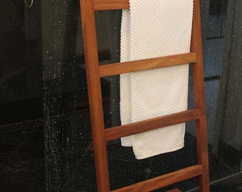 Aquateak patented sula angled teak towel stand sale