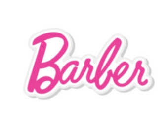 Pink Barber Pins| Pins | Hairstylist | Cute | Barbershop | Barbers | Gift | Gifts for barber| Barberpole