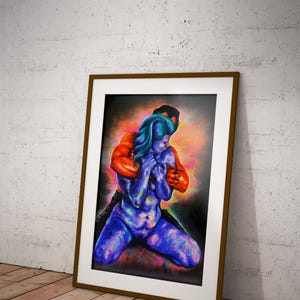 Nazorg *LIMITED EDITION* Shibari-kunstprint A3 A2 A1 A0