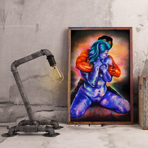 Nazorg *LIMITED EDITION* Shibari-kunstdruk A4
