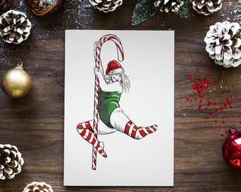 Kinky Christmas Card | Etsy