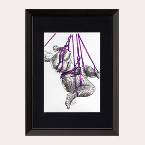 Harmony *ORIGINAL ARTWORK* Shibari Art