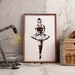 Dancer A4 Print LIMITED EDITION Shibari, ballet, rope bunny, BDSM,  Kinky Fetish Art Print 