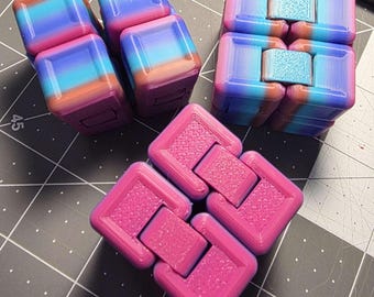 Infinity Cube Fidget Toy; Sensory