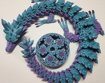 Dragon with matching Fidget Wheel