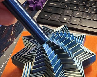 3D Printed Star Sensory Fidget Toy