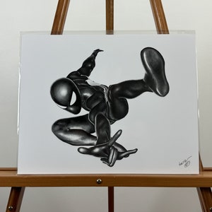 Symbiote Suit Original Art Print