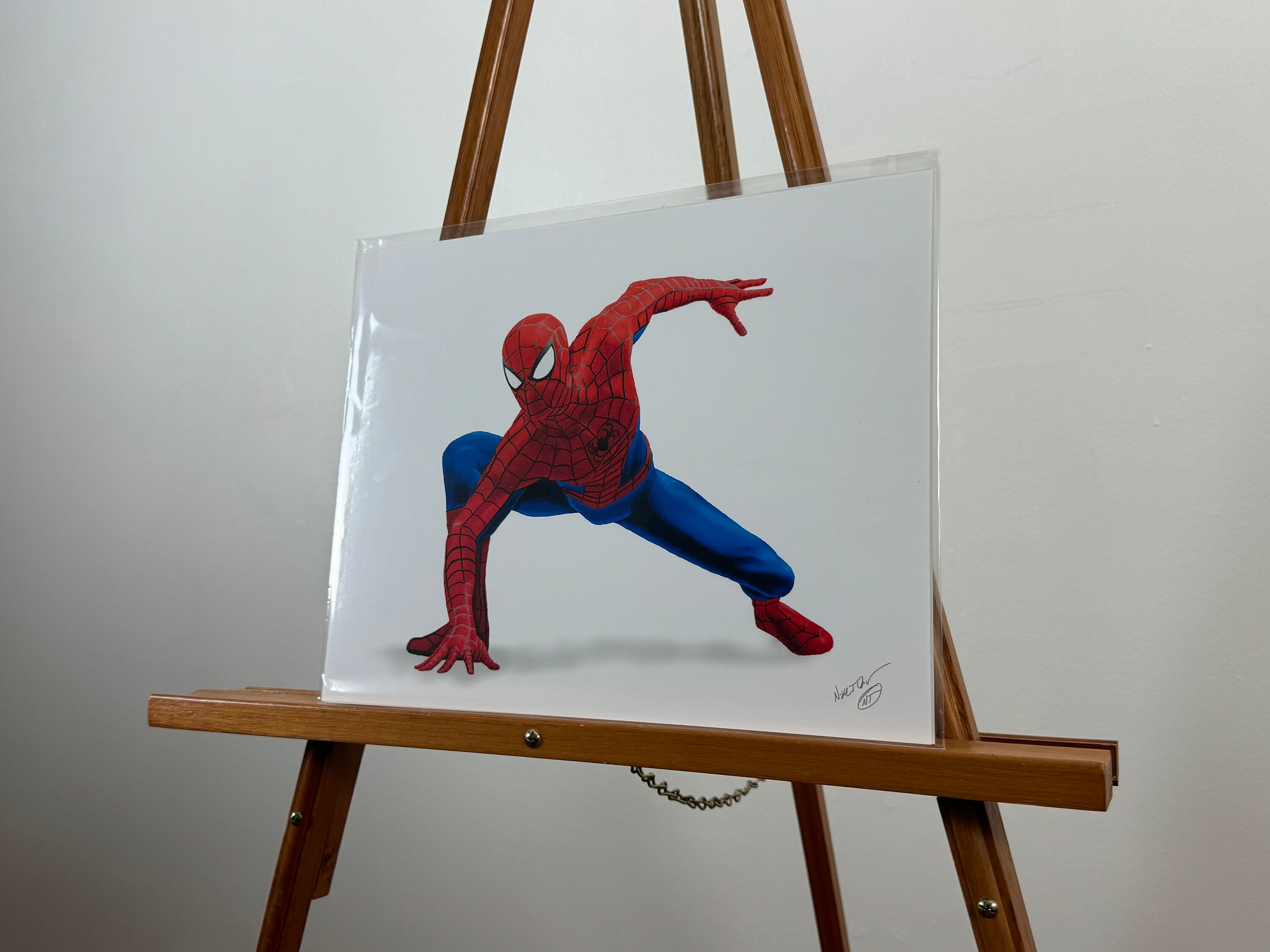 Marvel's Spider-man PS4 Original Art Print - Etsy