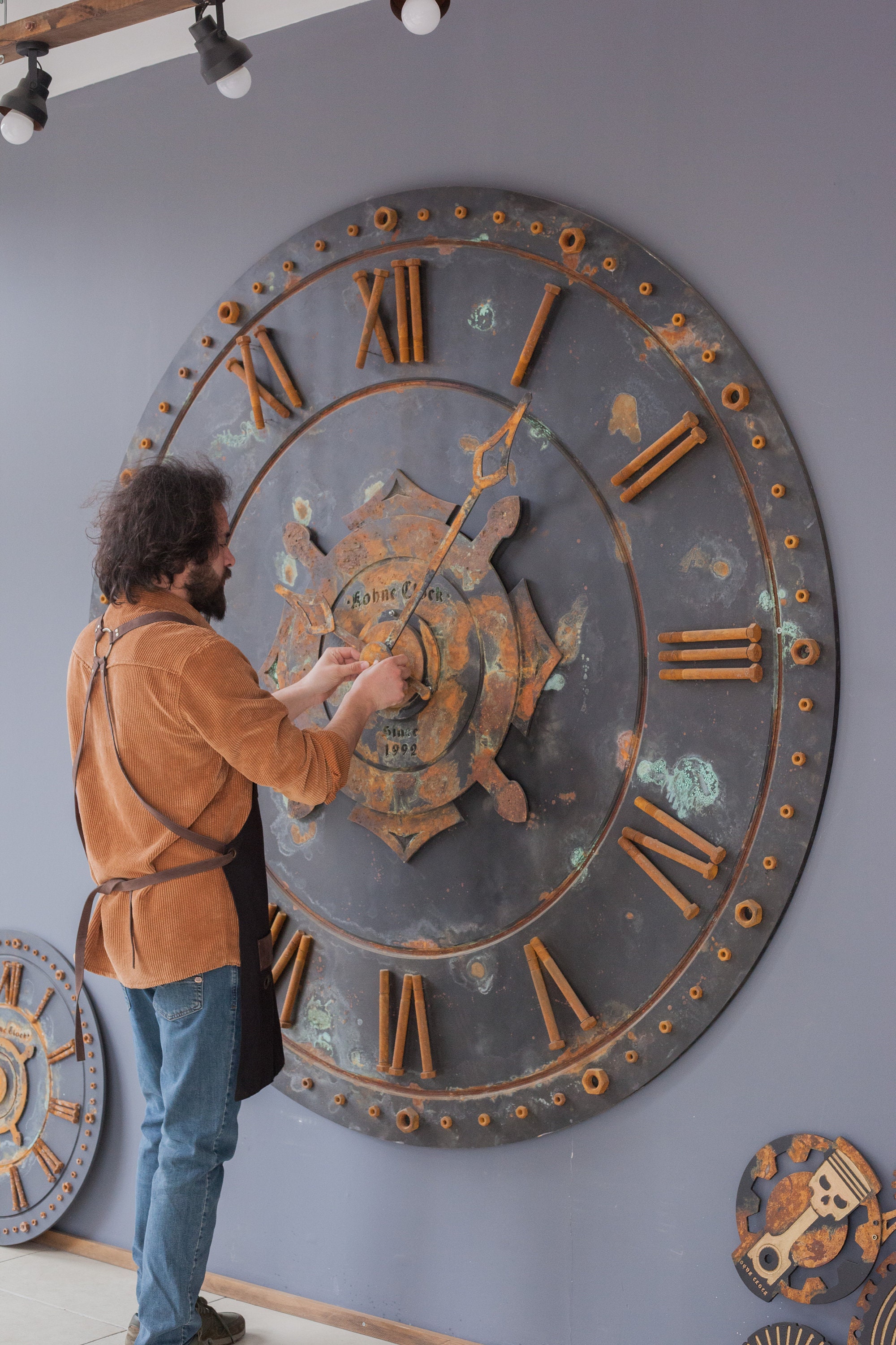 Giant rolex wall clock outlet