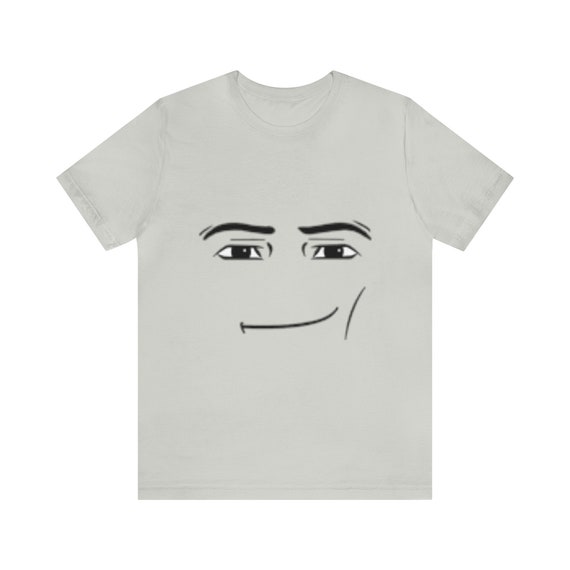 Roblox Chad Face Meme Unisex Jersey Short Sleeve Tee -  Ireland