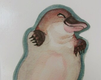 Cute Baby Platypus Etsy