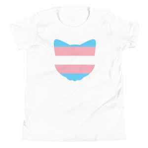 Trans Pride Cat- Youth Shirt