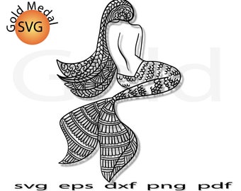 Download Mermaid Rock Svg Etsy