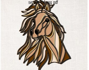 Download Mandala Horse Svg Etsy