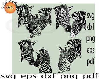 Download Cute Zebra Svg Etsy