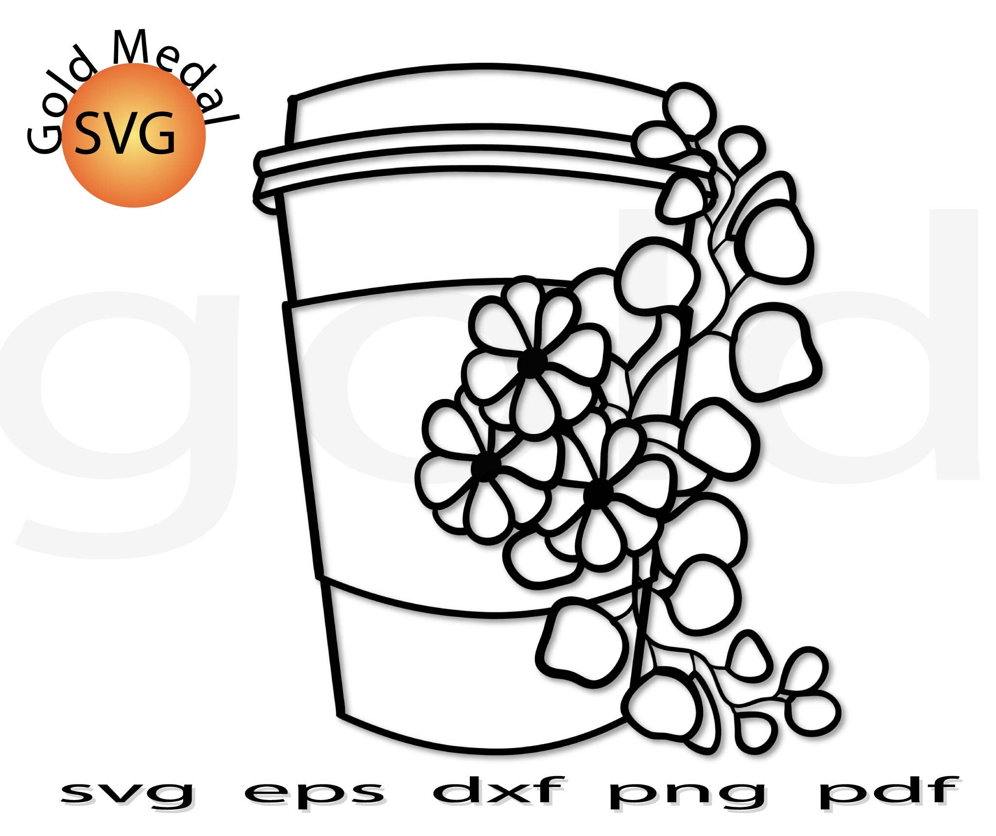 Takeaway Cup Svg Take Away Svg Coffee to Go Svg Coffee Take - Etsy