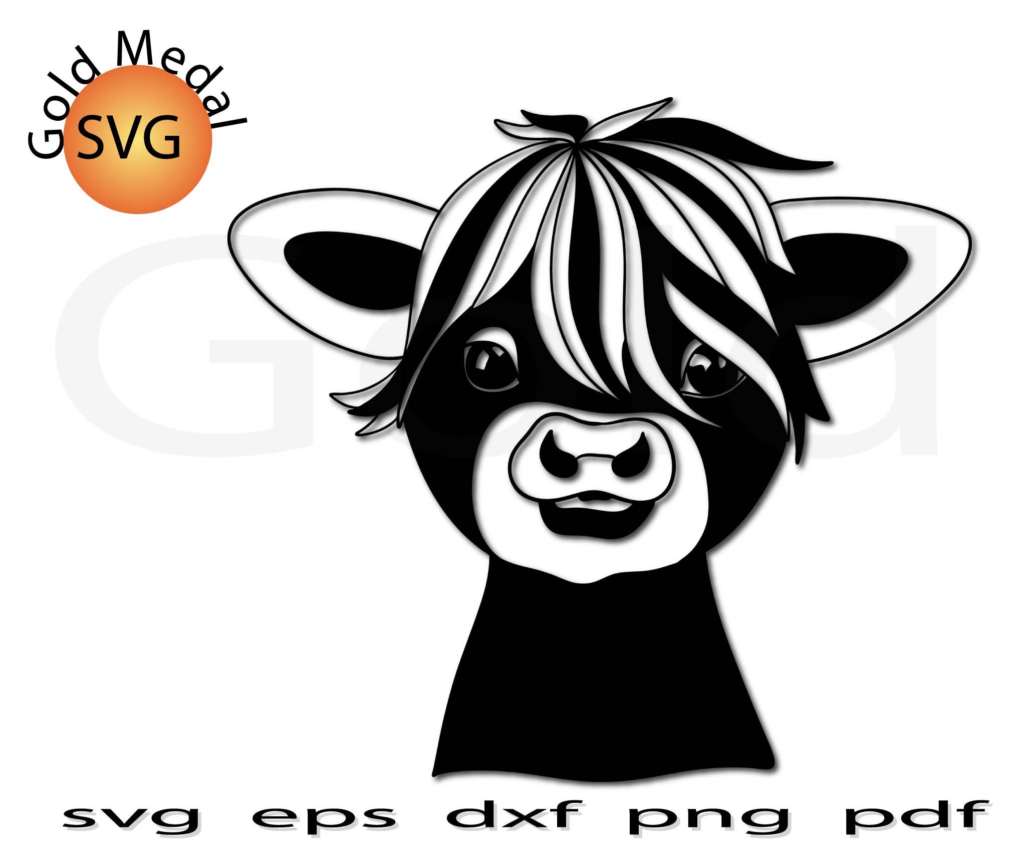 Free Free 147 Simple Highland Cow Svg SVG PNG EPS DXF File