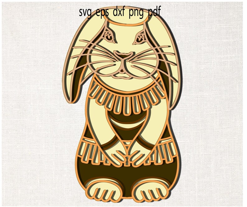 Download 3d Bunny Svg Layered Rabbit Mandala Animal Easter Wall Art Nursery Decor Multilayer Craft Applique Farmhouse Sign Logo Sign Rescue Love Gift Art Collectibles Digital Hedoarchitects Pl