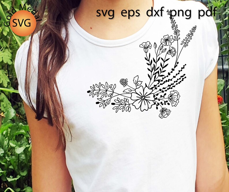 Free Free 268 Wildflower Wreath Svg Free SVG PNG EPS DXF File