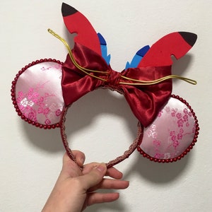 Disney Mulan Mushu Ears | Disney Hairband 90s Mulan China Inspired featuring Mushu the Dragon