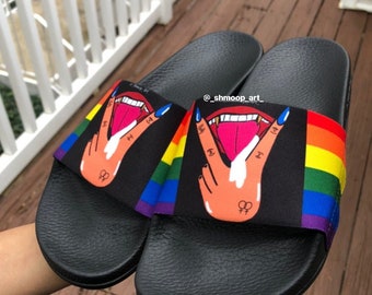 nike gay pride slides